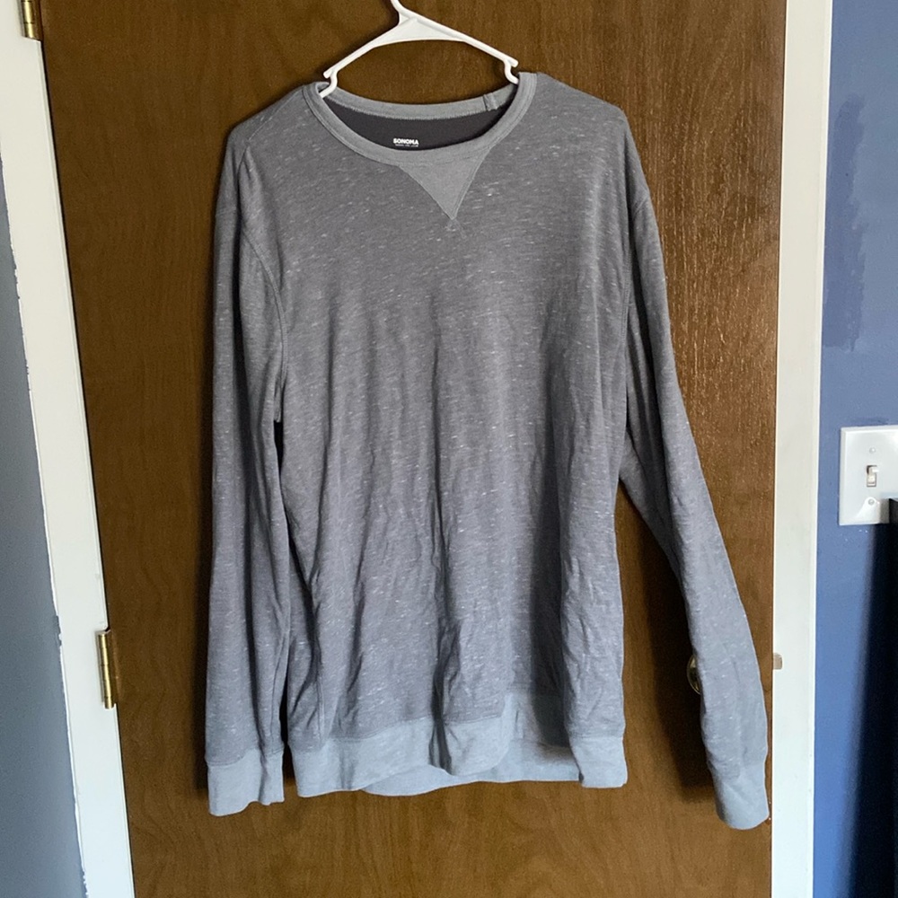 Sonoma Goods For Life Double Knit Crew Neck Tee